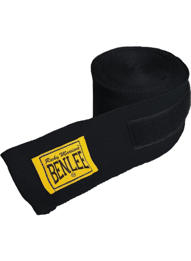 Benlee Handwraps Elastic 300Cm Black 195002/1000 @Fs - Image 1