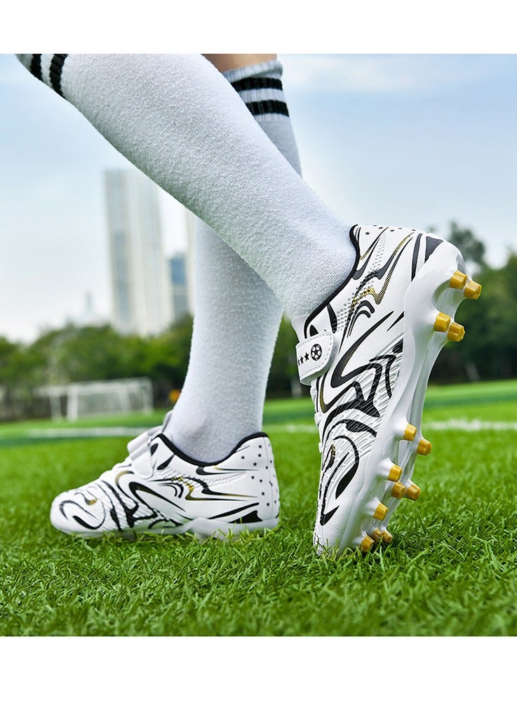 SKT Shiketro Men's soccer cleats for outdoor indoor professional youth boys soccer cleats unisex soccer cleats. - Image 3