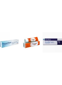 LEO Acretin 0.05% cream 30 gm + Bepanthen cream 30 gm And Skinoren cream 30 gm  - Image 2