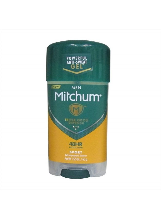 Mitchum Men Gel Antiperspirant Deodorant, Sport, 2.25 Ounce (Pack of 6) - Image 2