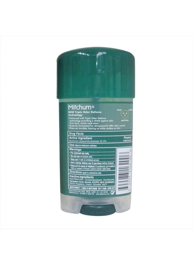 Mitchum Men Gel Antiperspirant Deodorant, Sport, 2.25 Ounce (Pack of 6) - Image 3