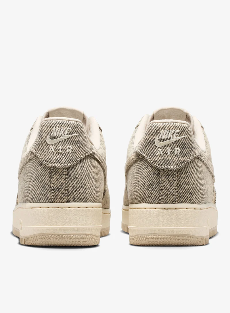 Nike DESERT KHAKI/DESERT KHAKI-LT KHAKI-MTLC SILVER Air Force 1 '07 Low Lv8 Denim for Men | Best Price UAE