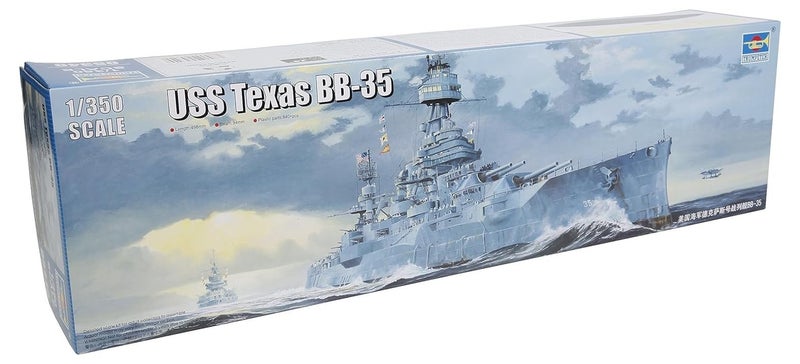 Trumpeter 1350 Scale USS Texas - Image 2