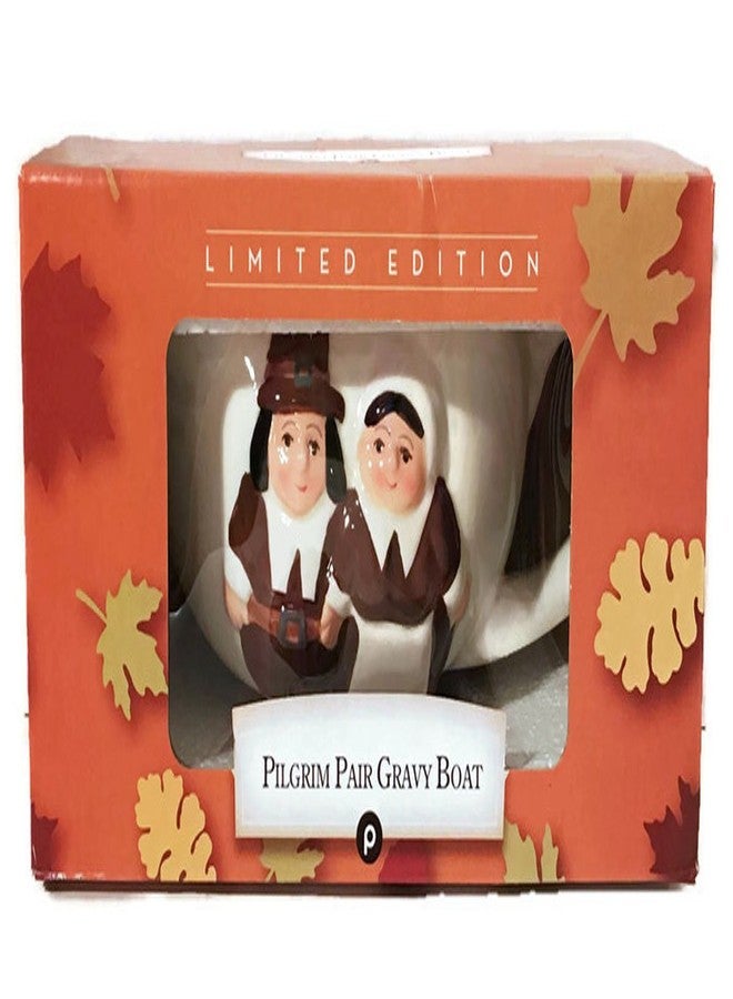 Publix The Pilgrim Pair Thanksgiving Gravy Boat by Publix - Image 1