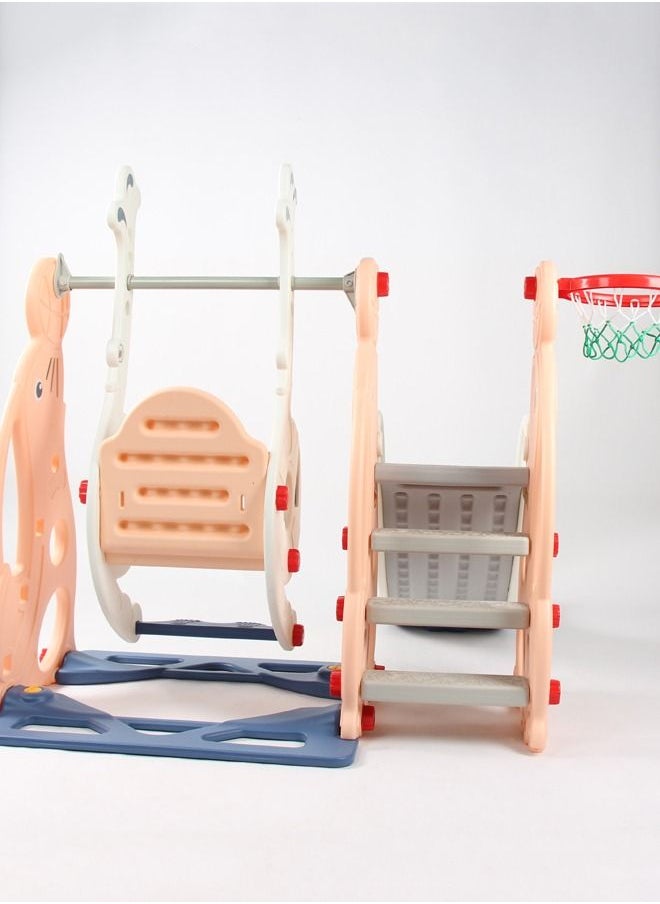XIANGYU - Indoor Plastic Kids Swing And Slide Set Toys Play Area Slides For Kids - Image 1