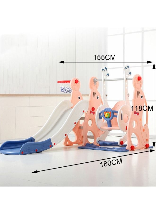 XIANGYU - Indoor Plastic Kids Swing And Slide Set Toys Play Area Slides For Kids - Image 1