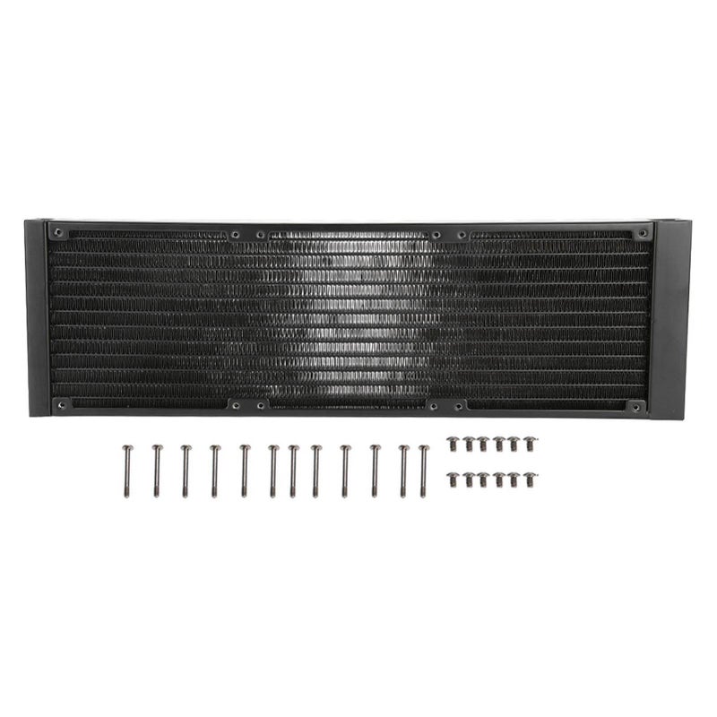 12 Tubes G1 4 Thread Computer Water Cooling Heat Exchanger And Separator 360mm - Image 2