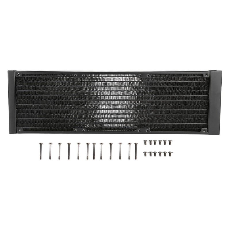 12 Tubes G1 4 Thread Computer Water Cooling Heat Exchanger And Separator 360mm - Image 1
