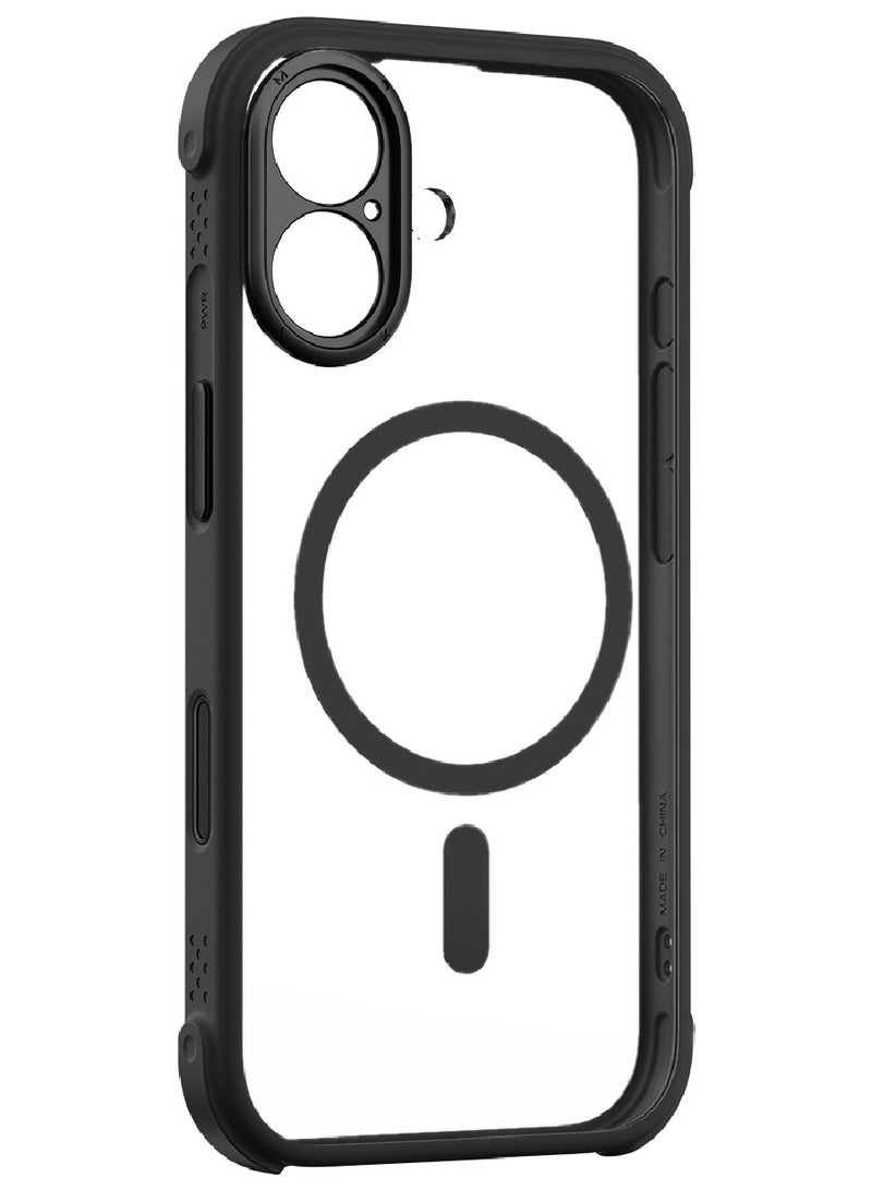 Momax غطاء كاميرا تحكم مغناطيسي من CaseForm Air لجهاز iPhone 17 (2025) متوافق مع MagSafe - أسود - Image 3