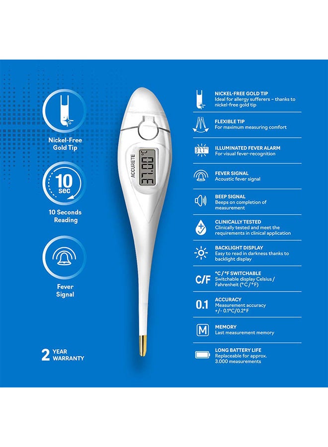 ACCURETE Pen Type Thermometer T50 - Image 2