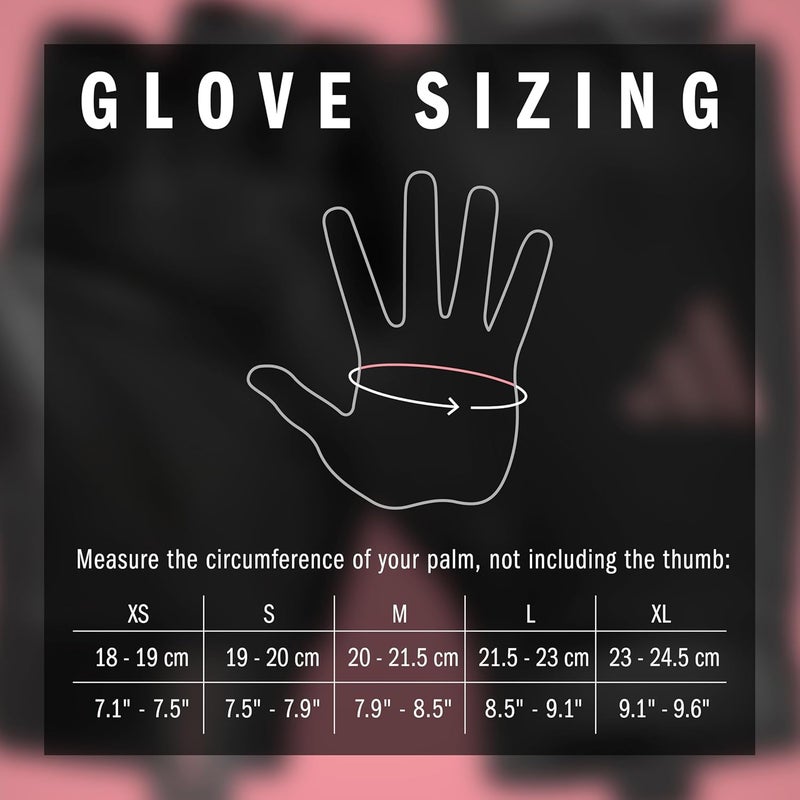 Adidas Essential Training Gloves Pink Lightweight Comfortable Grip for Fitness & Strength Training - Image 5