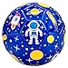 INPODAK Size 3 Soccer Ball for Toddler Kids Cartoon Astronaut Blue Ball for Kids 28 Soccer Balls with Pump Mesh Bag Great Gift for Boy - Image 2