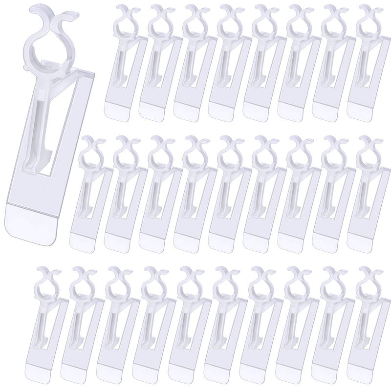 Tatuo 80 Packs Christmas Light Clip Gutter Clip Shingle Clip Work on C7 and C9