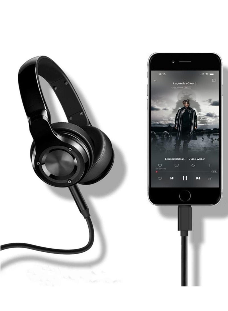 ProOne ProOne PCA48 Lightning to 3.5mm Audio Cable Compatible with iPhone 13/12/11/XR/XS/X/8/7/6 Plus/SE 2, iPad  - Image 4
