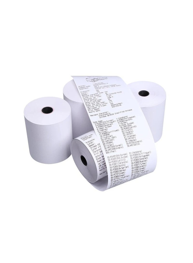 Terabyte 80x50 Thermal Paper Receipt 3 1/8" 80'Fits All POS Cash Registers Printers, Credit Card Terminals, Star Micronics SCP700, TSP100 BPA Free - BuyRegisterRolls 20Pcs - Image 1