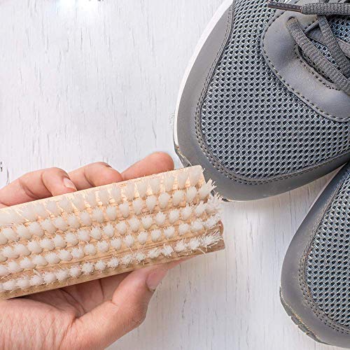 KLENBLU Sneaker Cleaner Brush/Cleaning Brush by KlenBlu - Premium Double Sided Wooden Shoe Care Brush Made with Nylon (2 Pack) - Image 4