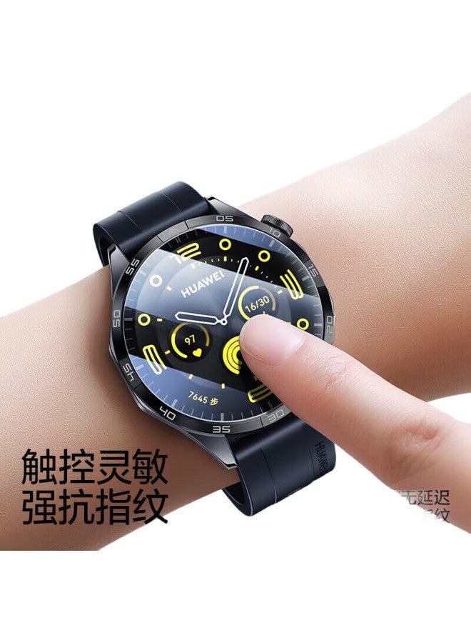 SmartDevil Tempered Glass Screen Protector For Huawei Watch Gt5/4/4S/5/5 Pro, Full Coverage Anti-Scratch Anti-Drop Wear-Resistant Hd Glass Film For Smartwatch, 41Mm - Image 1