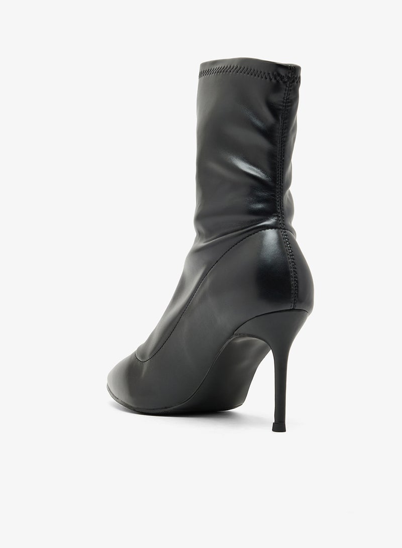 ايلا أحذية برقبة متوسطة بكعب خنجر مدبب - Image 3