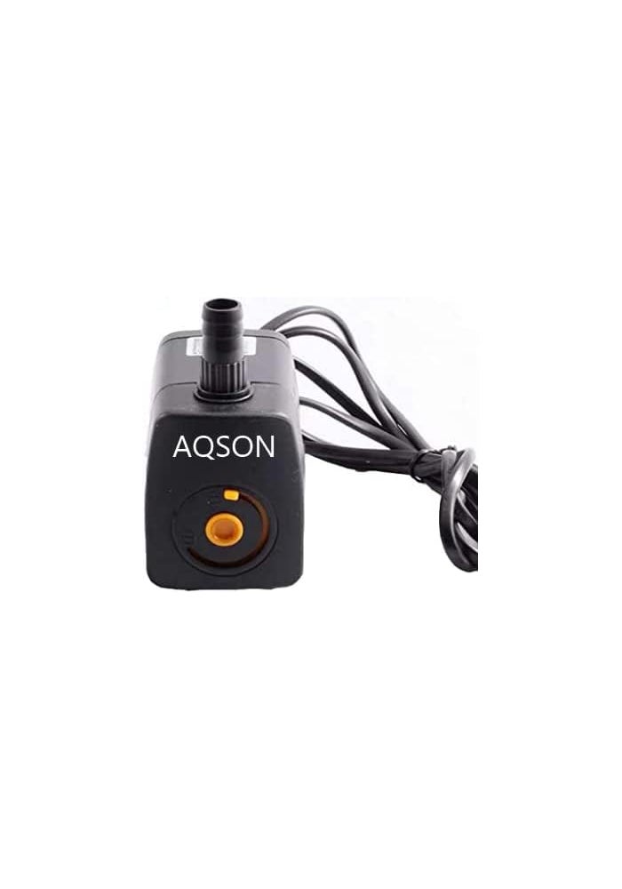 AQ AQSON AQSON Italian 7W Submersible Water Pump - 550L/H (145GPH Lift 0.9M) for Fountain, Aquarium, Pond, Hydroponics - Image 2