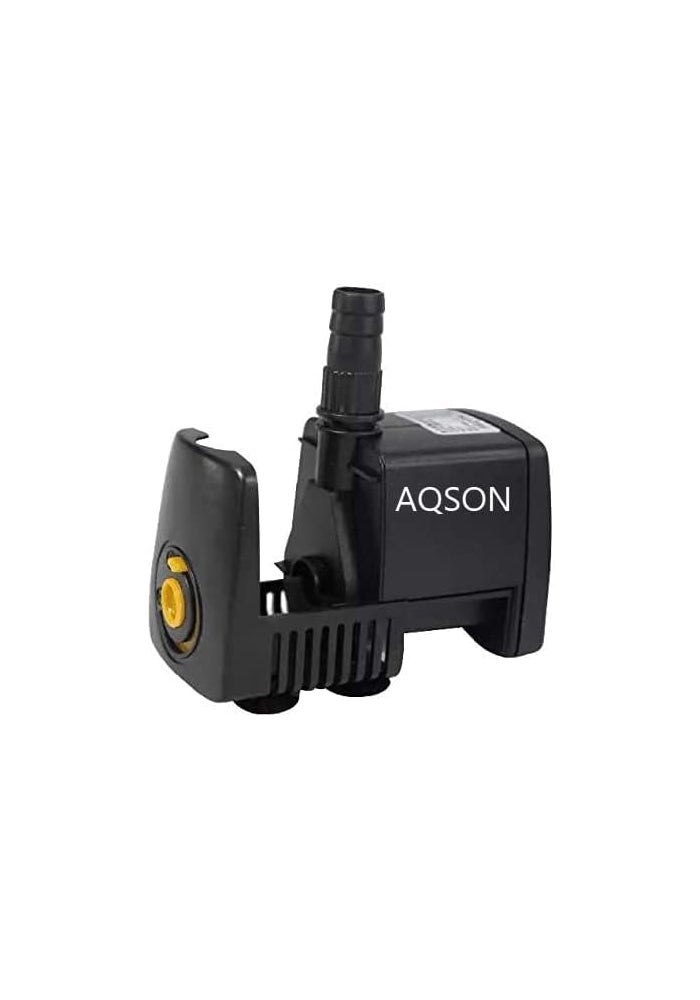AQ AQSON AQSON Italian 7W Submersible Water Pump - 550L/H (145GPH Lift 0.9M) for Fountain, Aquarium, Pond, Hydroponics - Image 4