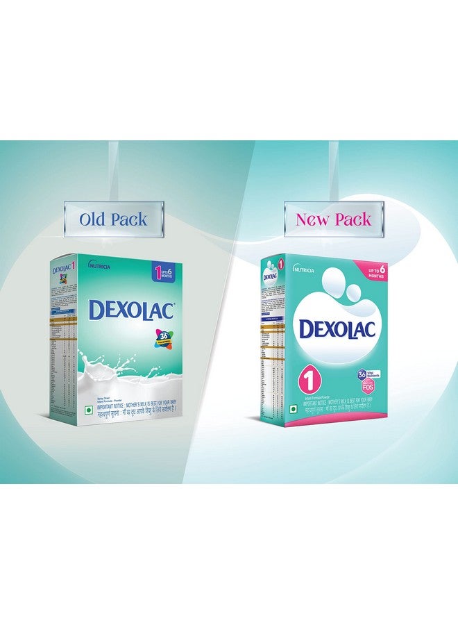 Dexolac Infant Formula Milk Powder For Babies - Stage 1 (Upto 6 Months) - With Fos And 36 Vital Nutrients - 400G - Bib Pack - Image 2