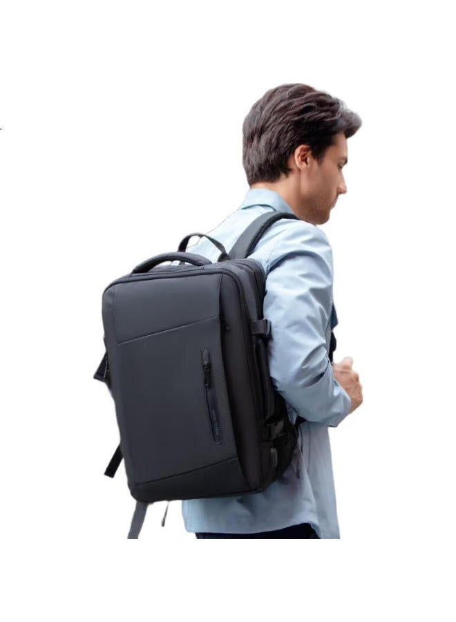 MARK RYDEN Marco Leiden Backpack For Men, Laptop Bag, Large Capacity, Business Travel Commute, 15.6-Inch Schoolbag, Mr9299, Elegant Black - Image 1