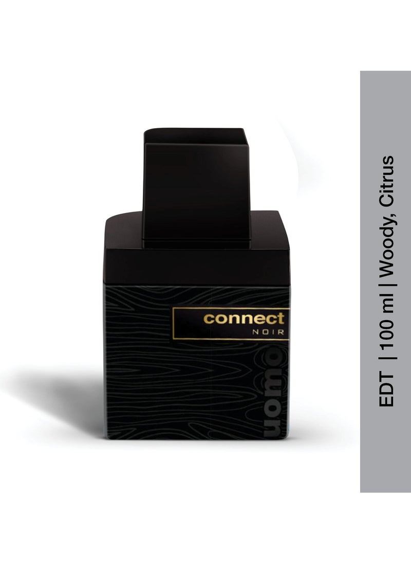 Jean Paul Dupont - Connect Noir Uomo Eau de Toilette For Men 100ml - Image 1