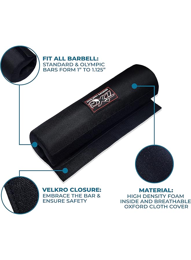 erorex Barbell Pad Professional Standard Heavy Duty Weightlifting Hip Thrust Pad, Crossfit, Powerlifting Squat Pad With Secure Hook And Loop. For Shoulder, Neck, Back & Hip Protection During Squats.  - Image 4