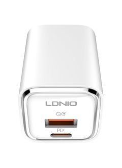 LDNIO A2317C Fast Wall Charger EU Plug With Type C To Type C Cable And USB Type C Ports 30W - White - pzsku/ZE6B7E77BB1AFC6AE08A9Z/45/_/1713784129/471acb9d-f7b7-4f2b-981f-e04570f5c6e0