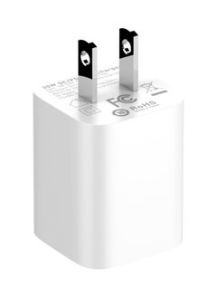 LDNIO LDNIO A2317C Fast Wall Charger EU Plug With Type C To Type C Cable And USB Type C Ports 30W - White  - Image 4