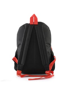 Kuber Industries Kuber Industries Polyester Waterproof Disney Mickey Mouse Print Backpack|Sturdy School Bag For Kids,14 Inch (Black)  - Image 4