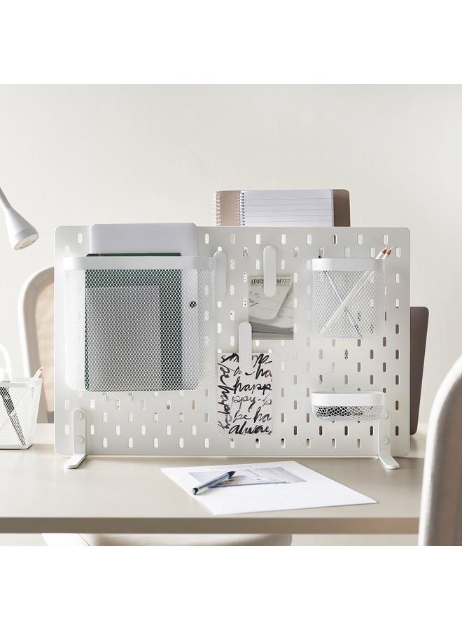 زبون لوح تعليق قائم بذاته، أبيض، 56×37 سم - Image 2