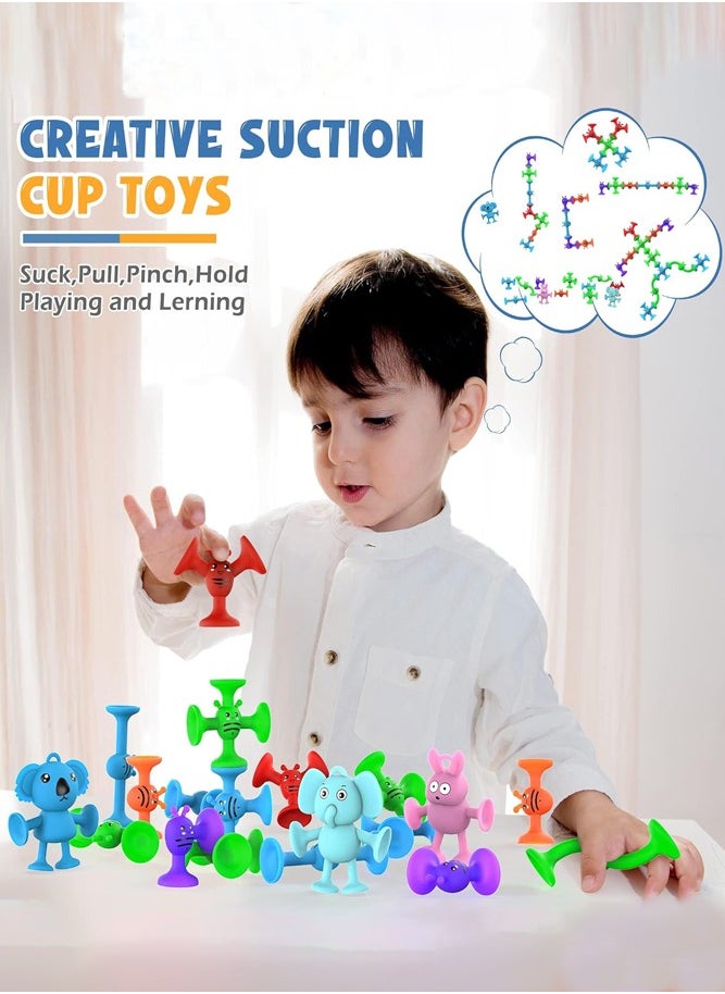 BELLSBERRY - Sensory Suction Toy Set Spark Creativity Learning and Family Fun - Image 1
