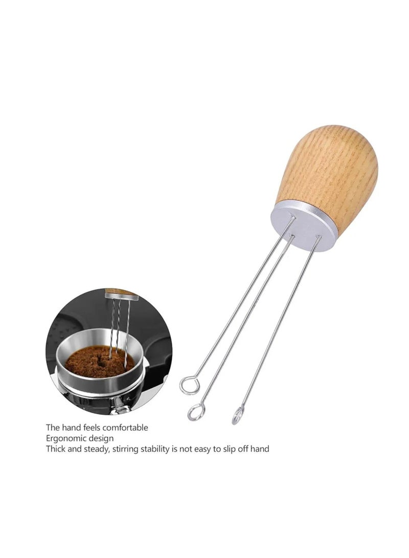 Liying 1Pcs WDT Tool Espresso Distribution Tool, Coffee Stirrer with Extra Needle set for Barista Espresso Accessories - Image 2