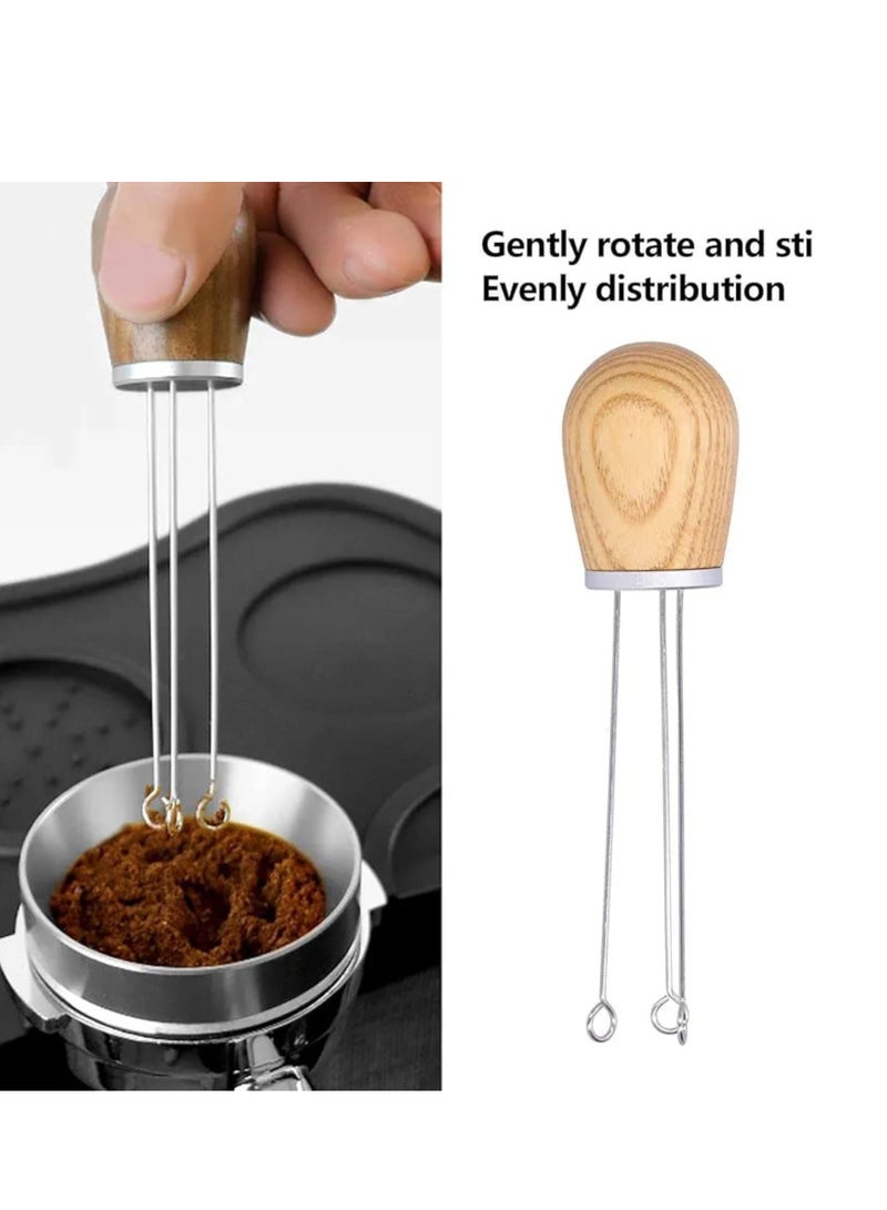 Liying 1Pcs WDT Tool Espresso Distribution Tool, Coffee Stirrer with Extra Needle set for Barista Espresso Accessories - Image 4