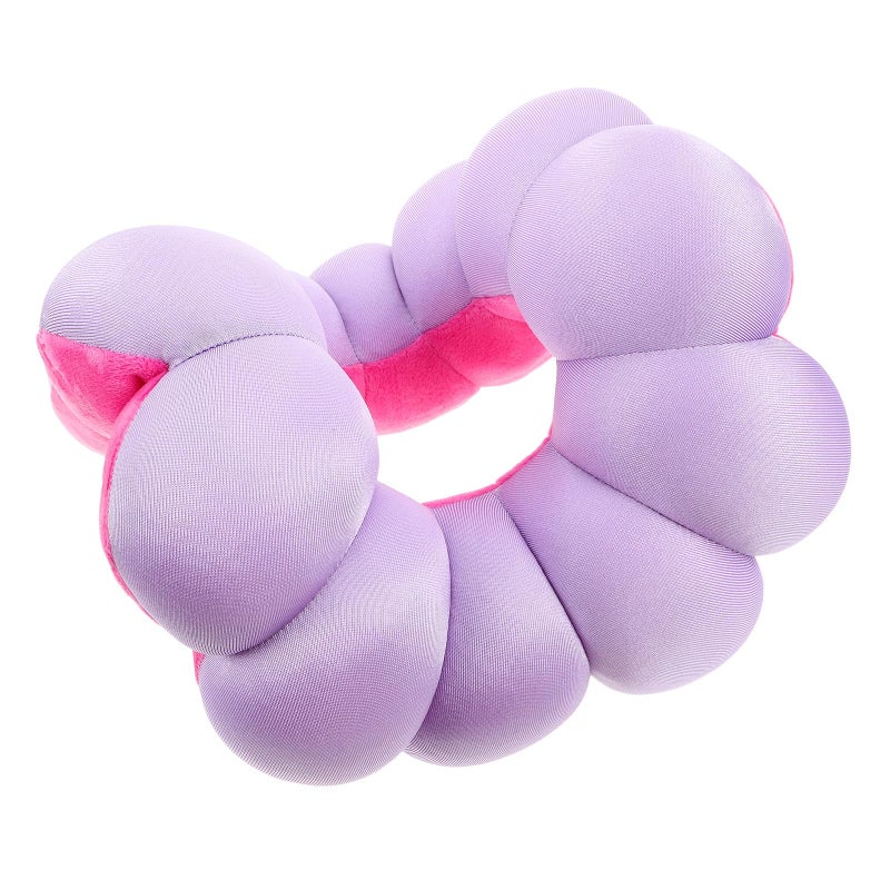 Purple Flower Shaped Donut Seat Cushion for Pressure Relief and Bedsore Prevention - Image 2