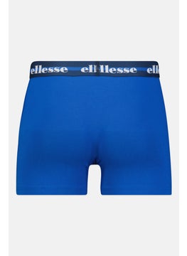 Ellesse Men 3 Pack Brand Logo Trunks, Multicolor  - Image 2