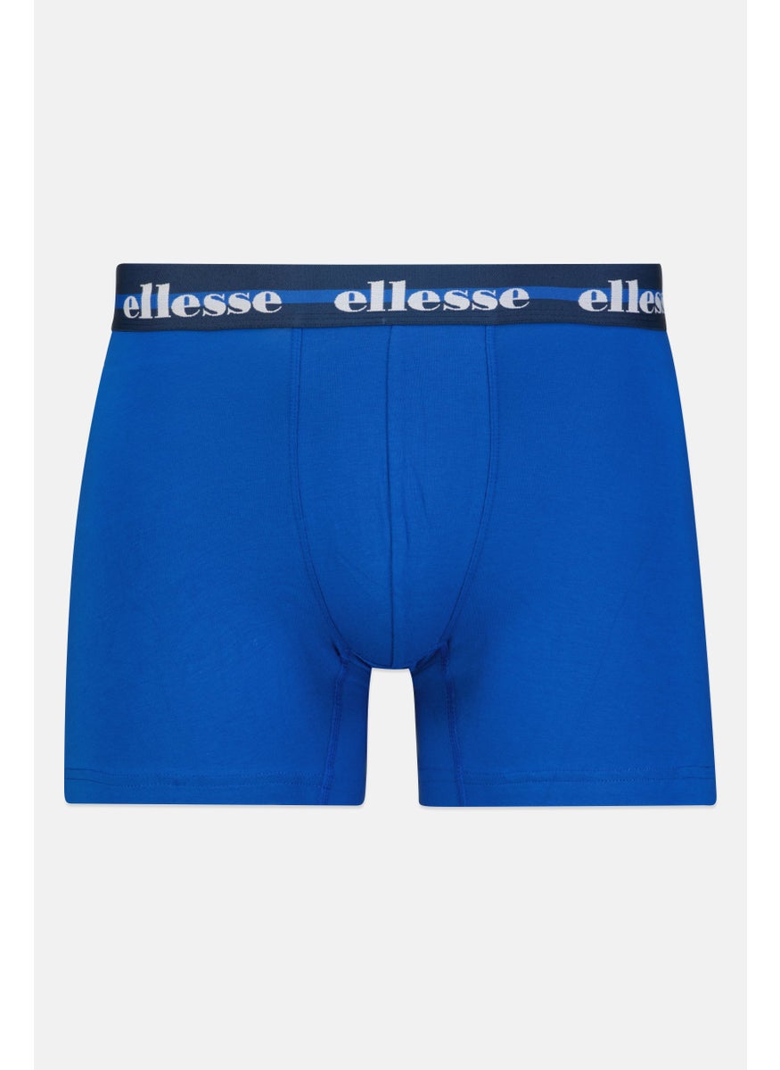 Ellesse Men 3 Pack Brand Logo Trunks, Multicolor  - Image 5