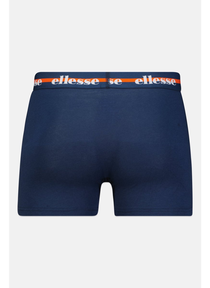 Ellesse Men 3 Pack Brand Logo Trunks, Multicolor  - Image 4
