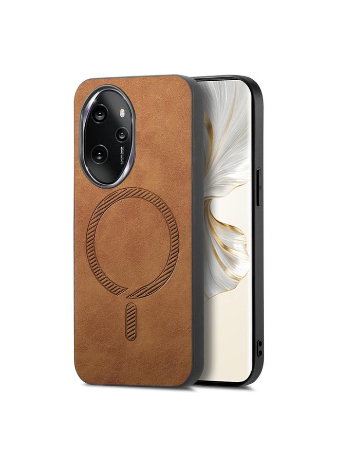 اس-توب جراب خلفي مغناطيسي من البولي يوريثان لهاتف Honor 100 Pro Retro Magsafe - Image 1