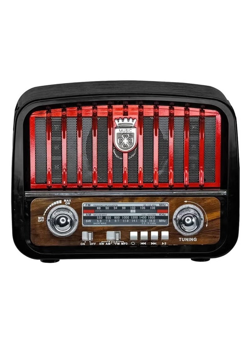 Denx HI-FI RADIO FM/AM/ 3 BAND RADIO USB/TF/BT PLAYER  - Image 3