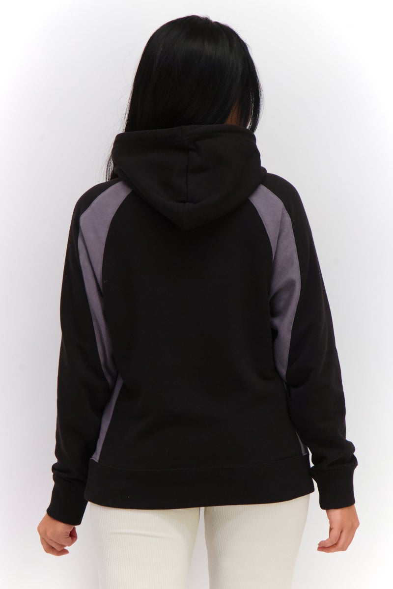PUMA Women Sportswear Fit Long Sleeves Training Hoodie, Black  - Image 2