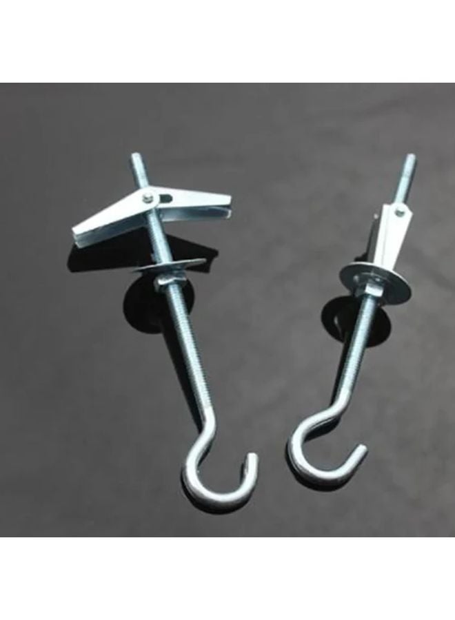 6Pcs Heavy Duty Metal Ceiling Hooks Industrial Spring Toggle Wing Bolt For Hanging - Image 3