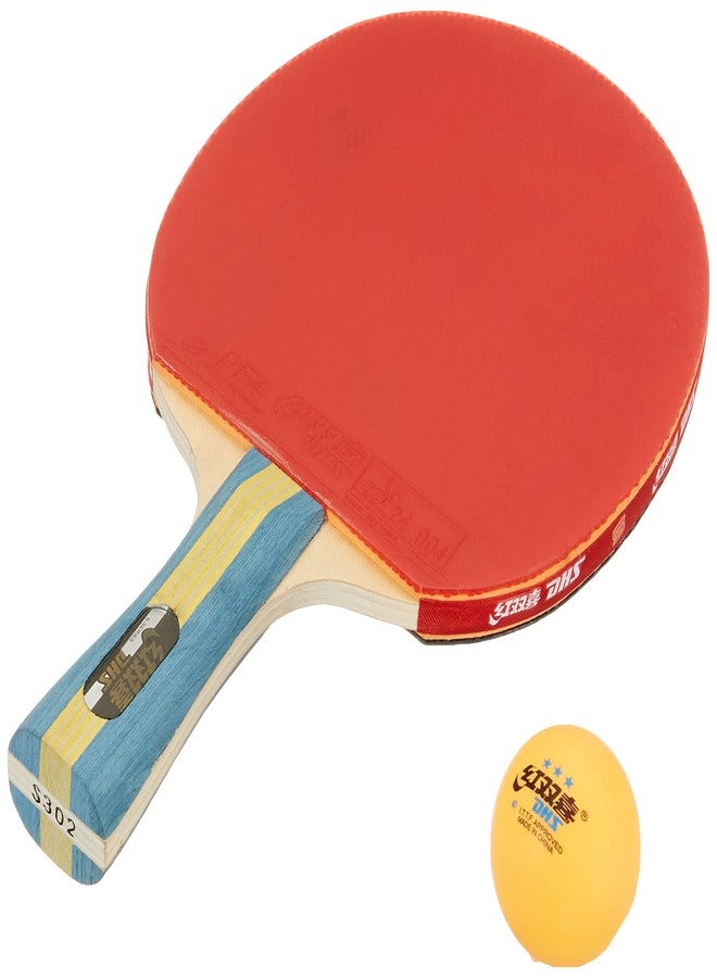 DHS TT BAT S-S302 DHS with TT Ball DHS 40MM 3 Star Orange (24 Pcs Box) (Black/Blue) TT NET410 - Image 3