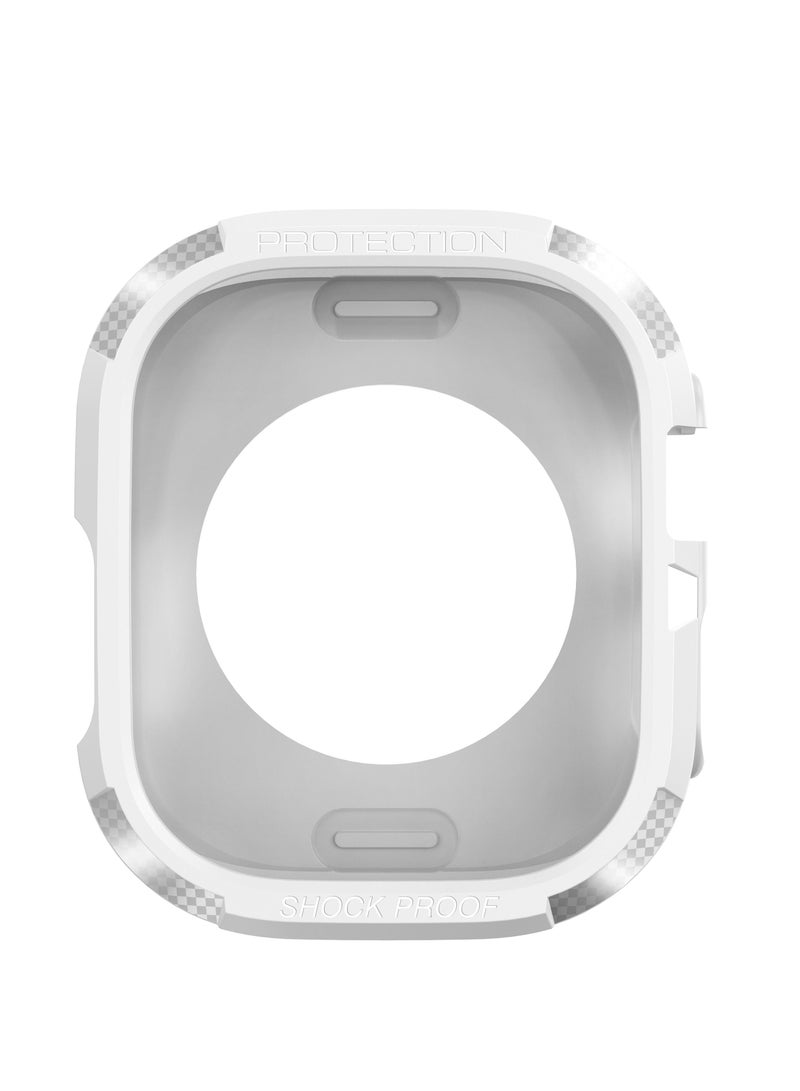 GULFLINK Protective Case Cover for Apple Watch Series 8/7 41mm White - Image 4