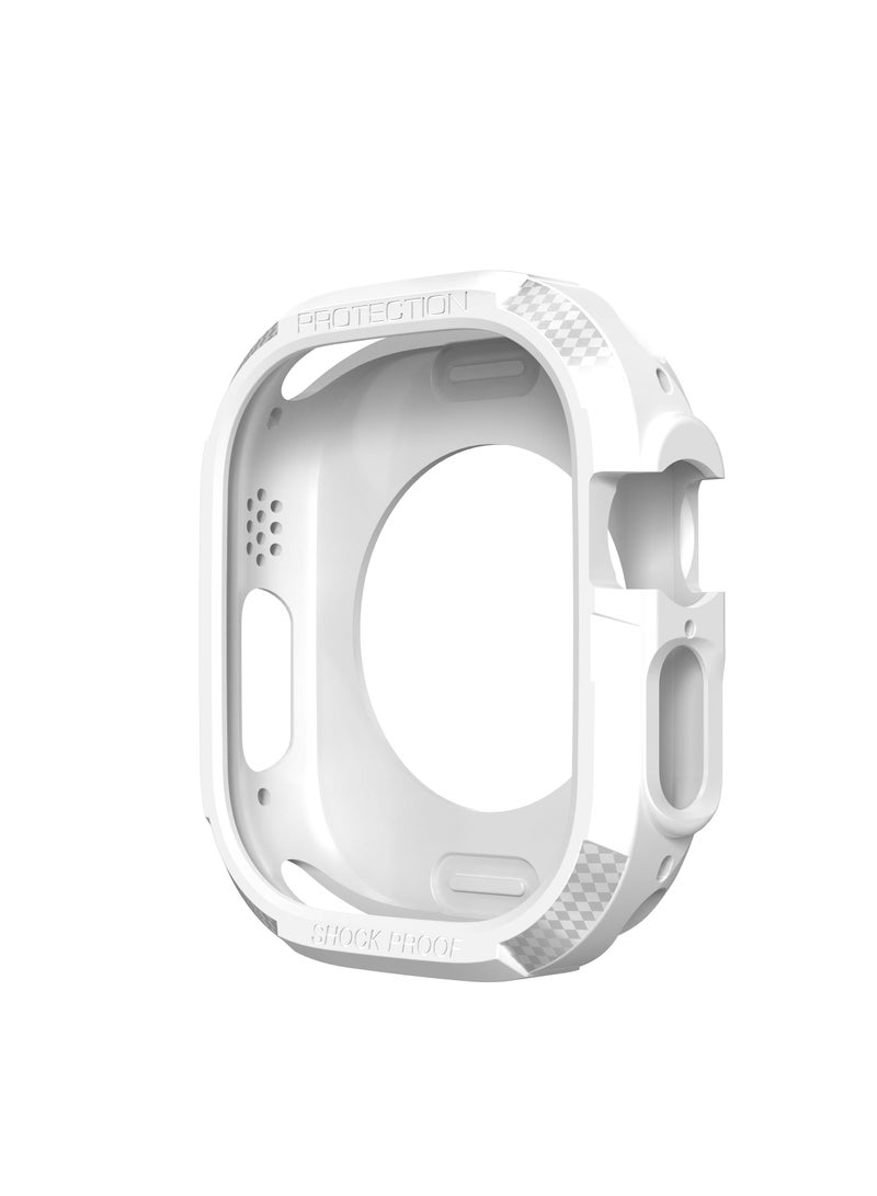 GULFLINK Protective Case Cover for Apple Watch Series 8/7 41mm White - Image 1