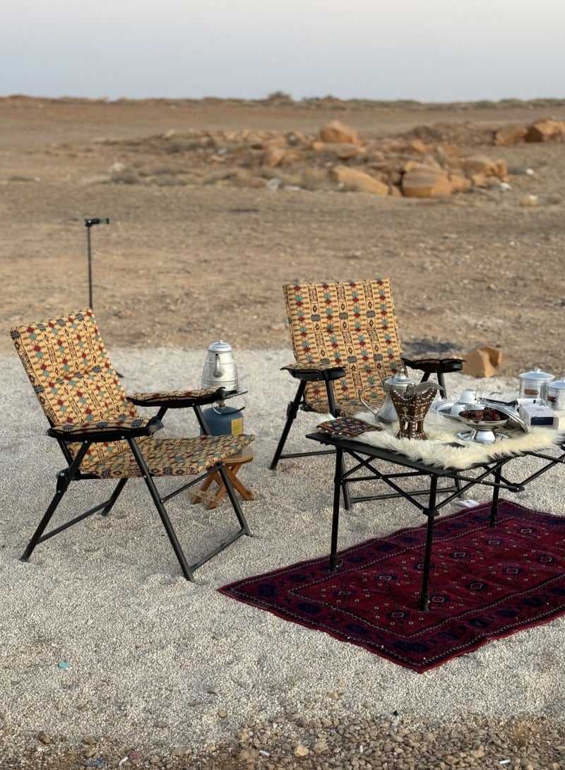 SEGADTY Folding Camping Chair from Segadty comfortable and foldable perfect for camping outdoors and trips practical and lightweight design easy to carry size 105 x 55 cm - Image 2