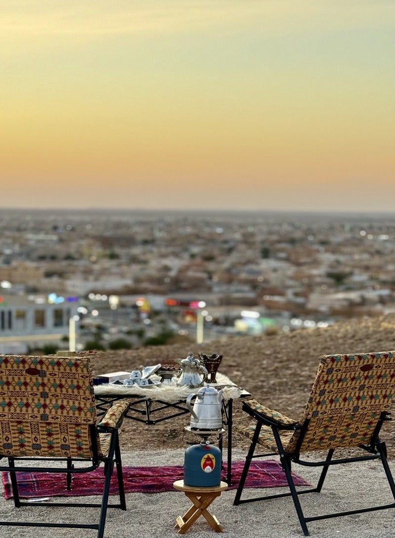 SEGADTY Folding Camping Chair from Segadty comfortable and foldable perfect for camping outdoors and trips practical and lightweight design easy to carry size 105 x 55 cm - Image 3