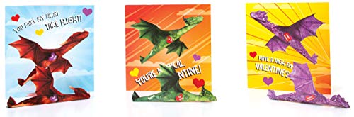 Playhouse Fold and Fly Dragons 28 Card Super Valentine Exchange Pack for Kids - Image 5