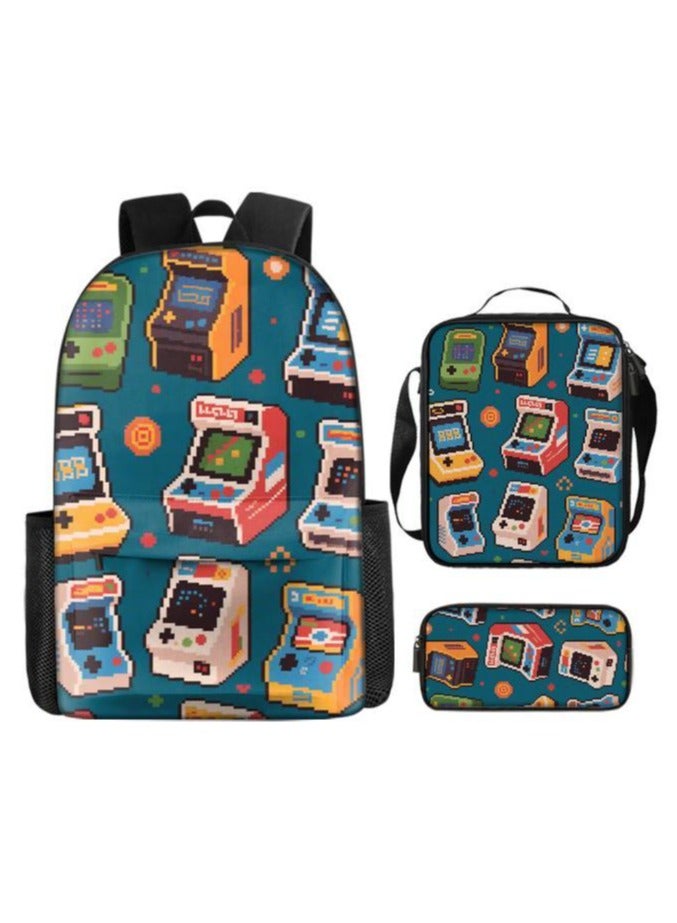 New universal cartoon new three-piece schoolbag (students, children) - 406  - Image 2